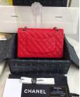 Сумка Classic Flap Bag Caviar Medium Red
